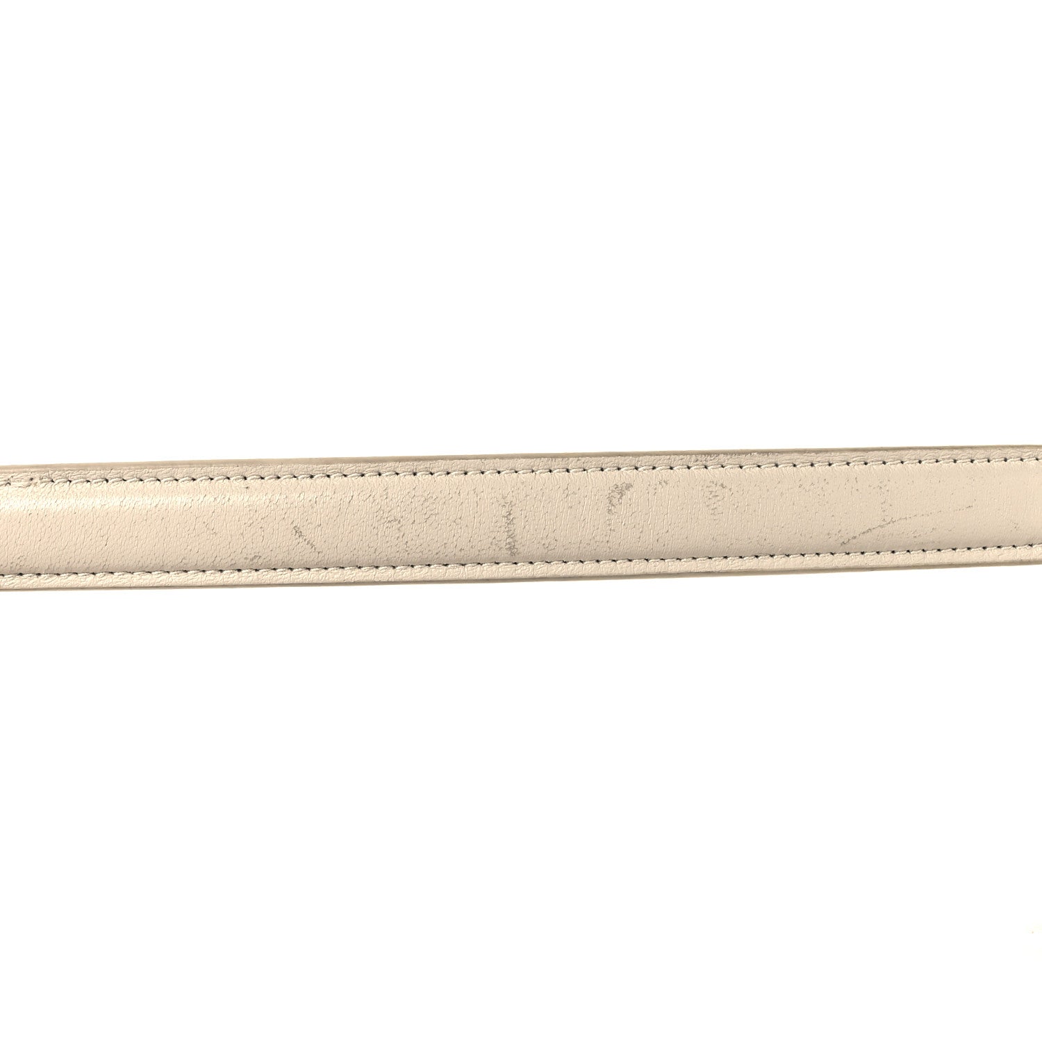 Saint Laurent Lambskin Quilted Small Loulou Puffer Monogram Chain Satchel Blanc Vintage 15 of 16