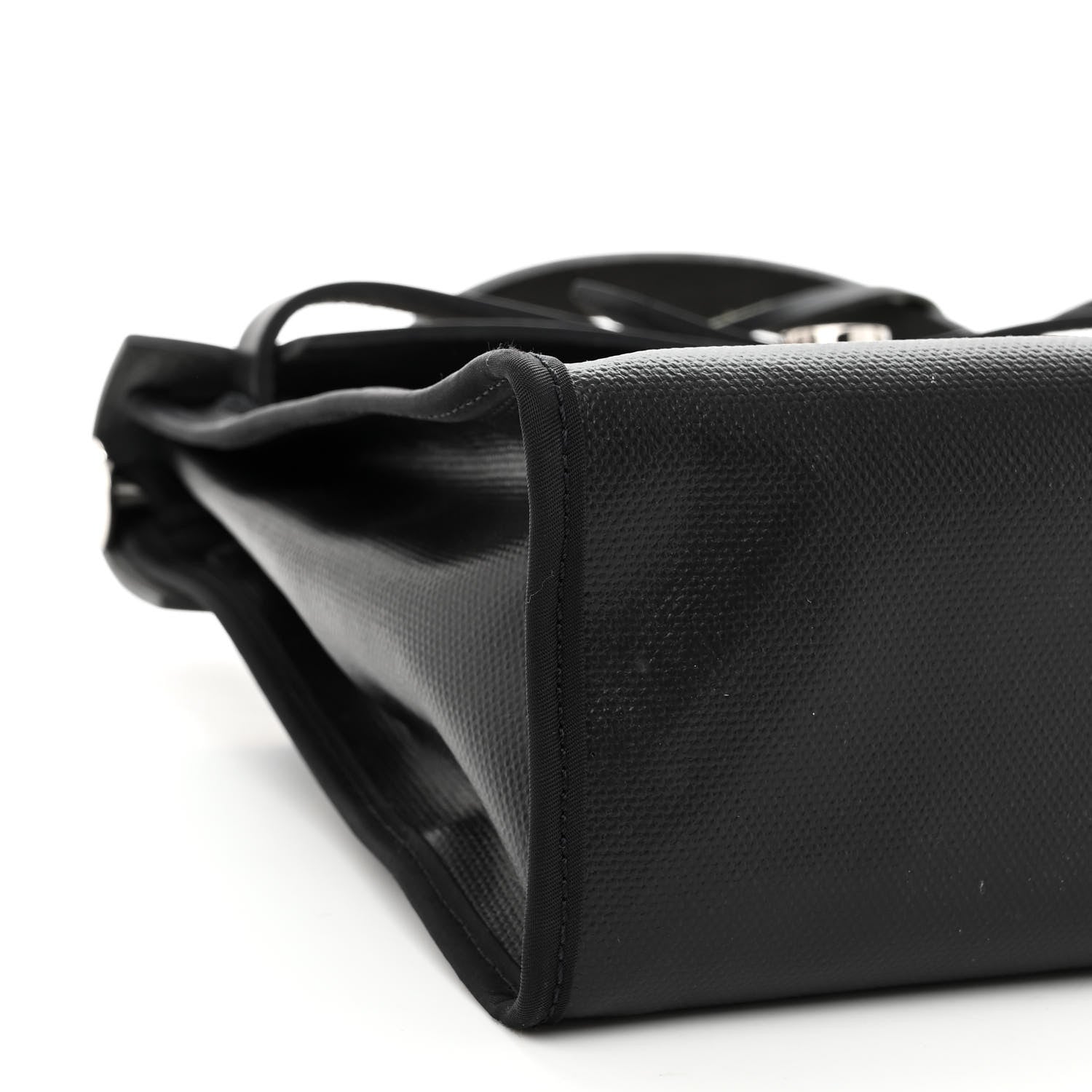 Hermes Toile H Berline Vache Hunter Herbag Zip PM 31 Black Ecru 9 of 11