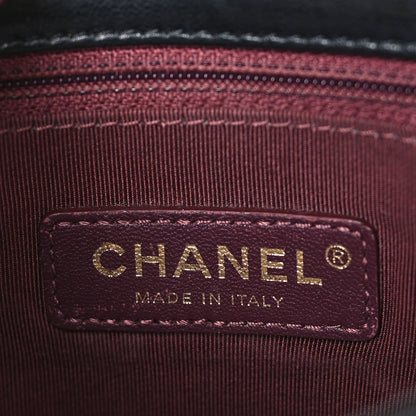 Chanel Sheepskin Quilted Vintage Mademoiselle Flap Black 6 of 9