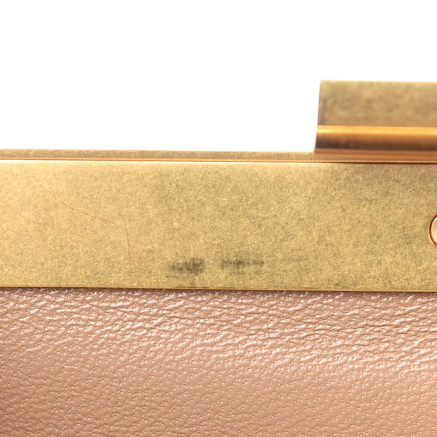 Smooth Calfskin Mini Clasp Bag Jade
