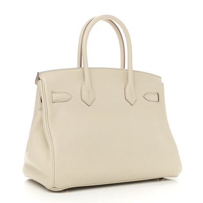 Hermes Taurillon Clemence Birkin 30 Nata 3 of 14