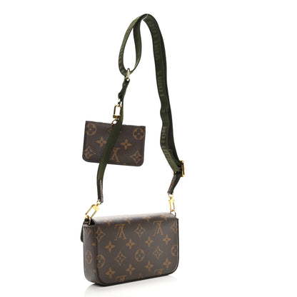 Louis Vuitton Monogram Felicie Strap & Go Kaki 4 of 21