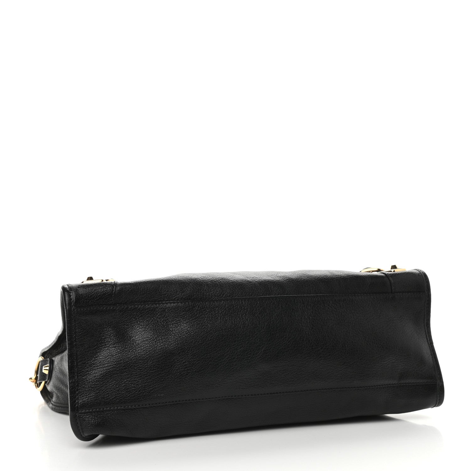 Balenciaga Chevre Gold Metallic Edge Hardware City Black 4 of 9