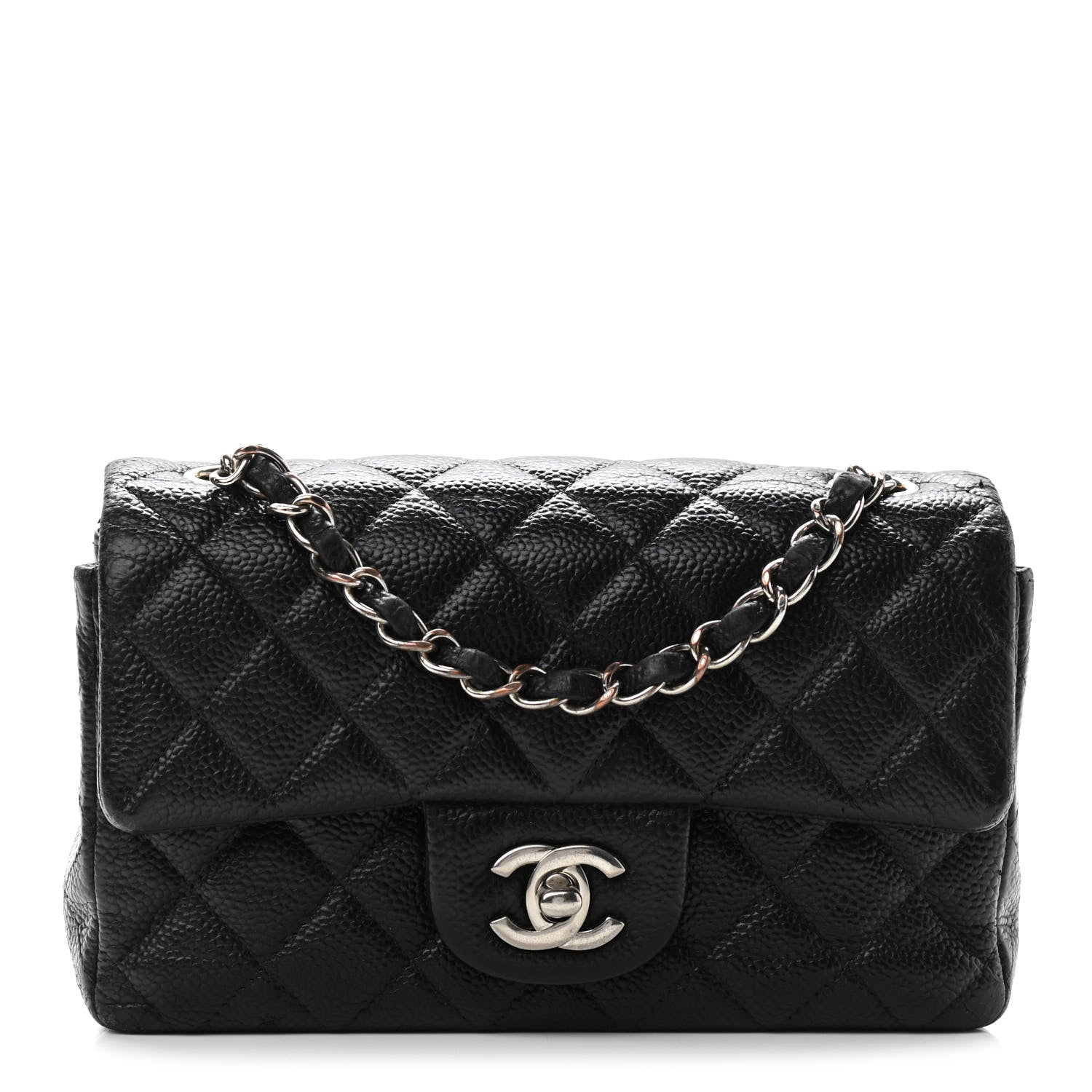 Chanel Caviar Quilted Mini Rectangular Flap Black 1 of 10