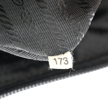 Prada Nylon Vela Sling Messenger Bag Black 7 of 12