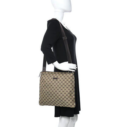 Gucci Monogram Messenger Bag Brown 2 of 17
