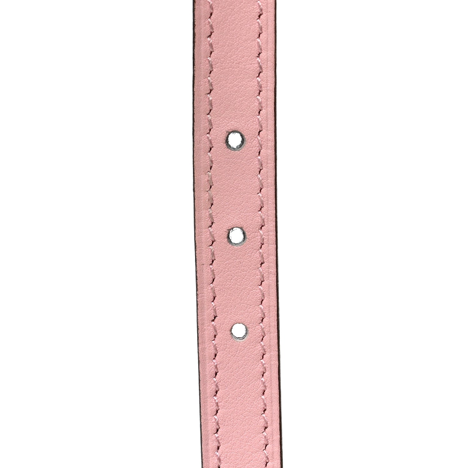 Hermes Epsom Swift 13mm Belt Strap 80 Rose Sakura Etoupe 5 of 6