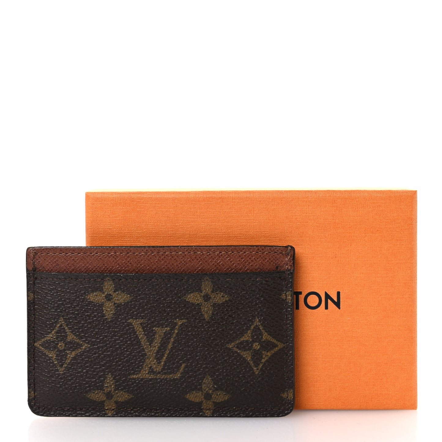 Reverse Monogram Card Holder
