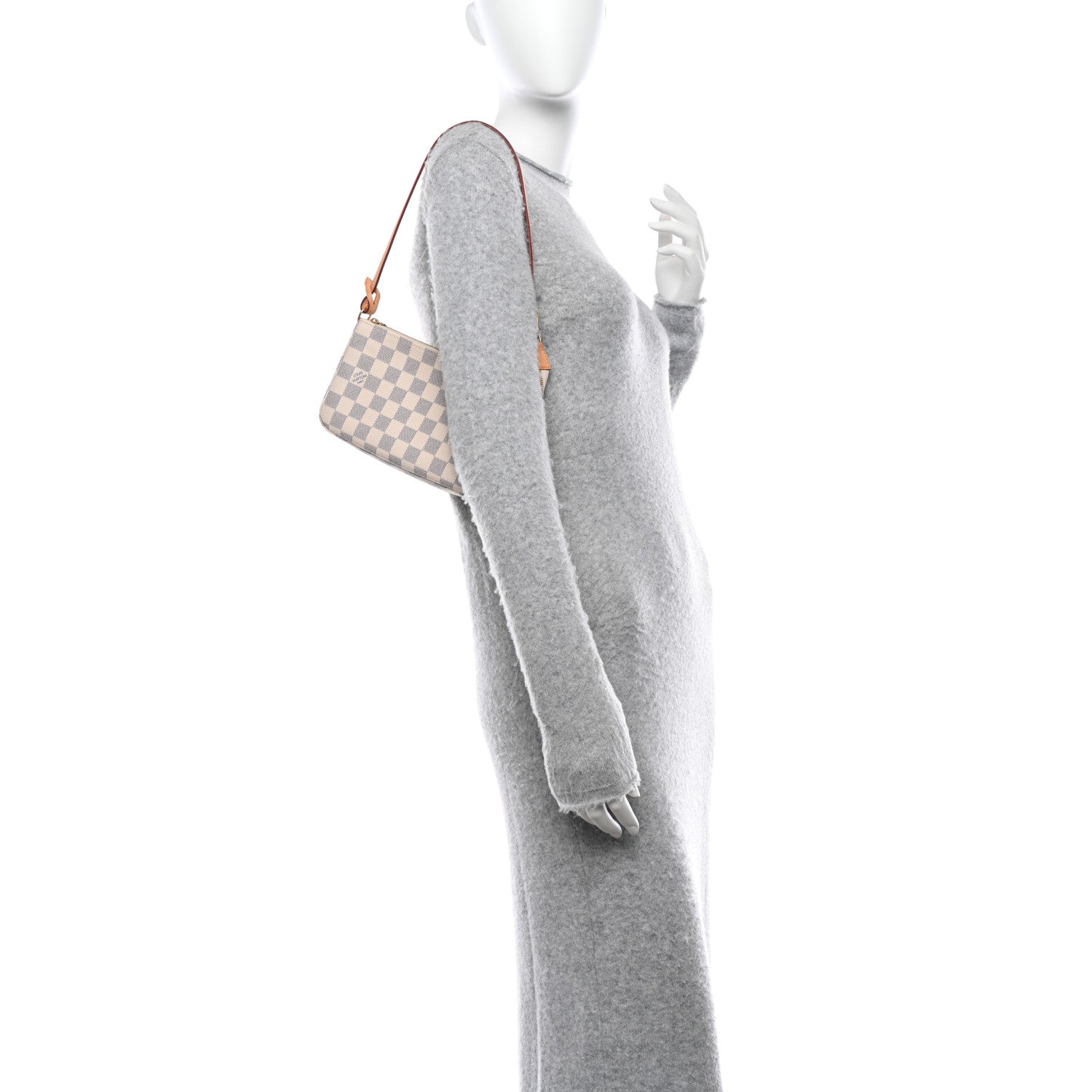 Louis Vuitton Damier Azur Pochette Accessories NM 2 of 10