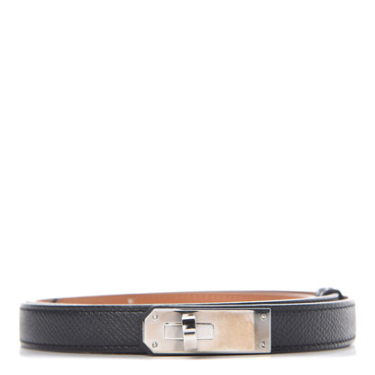 Hermes Epsom Kelly Belt Black 1 of 8
