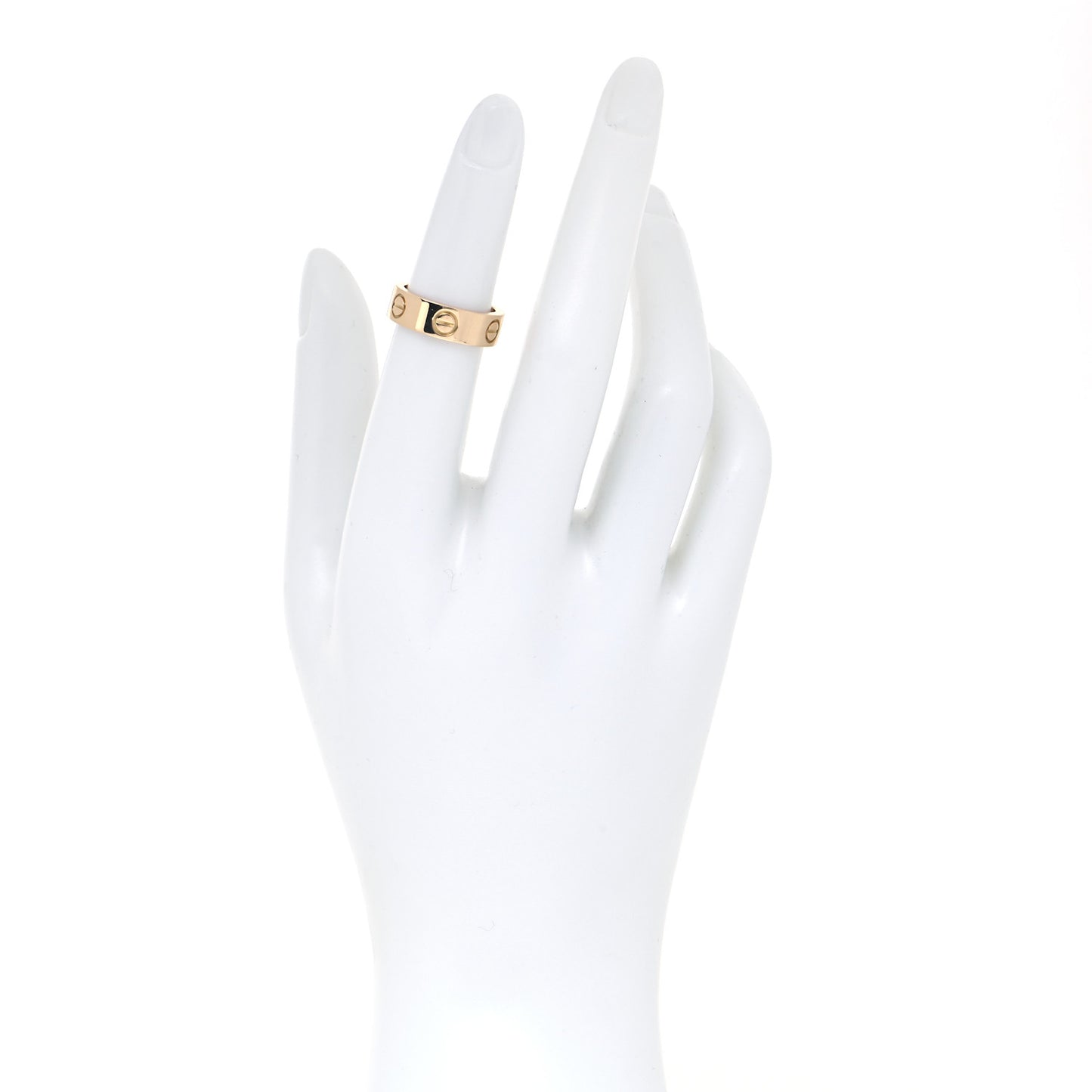 18K Yellow Gold 5.5mm LOVE Ring 49 4.75