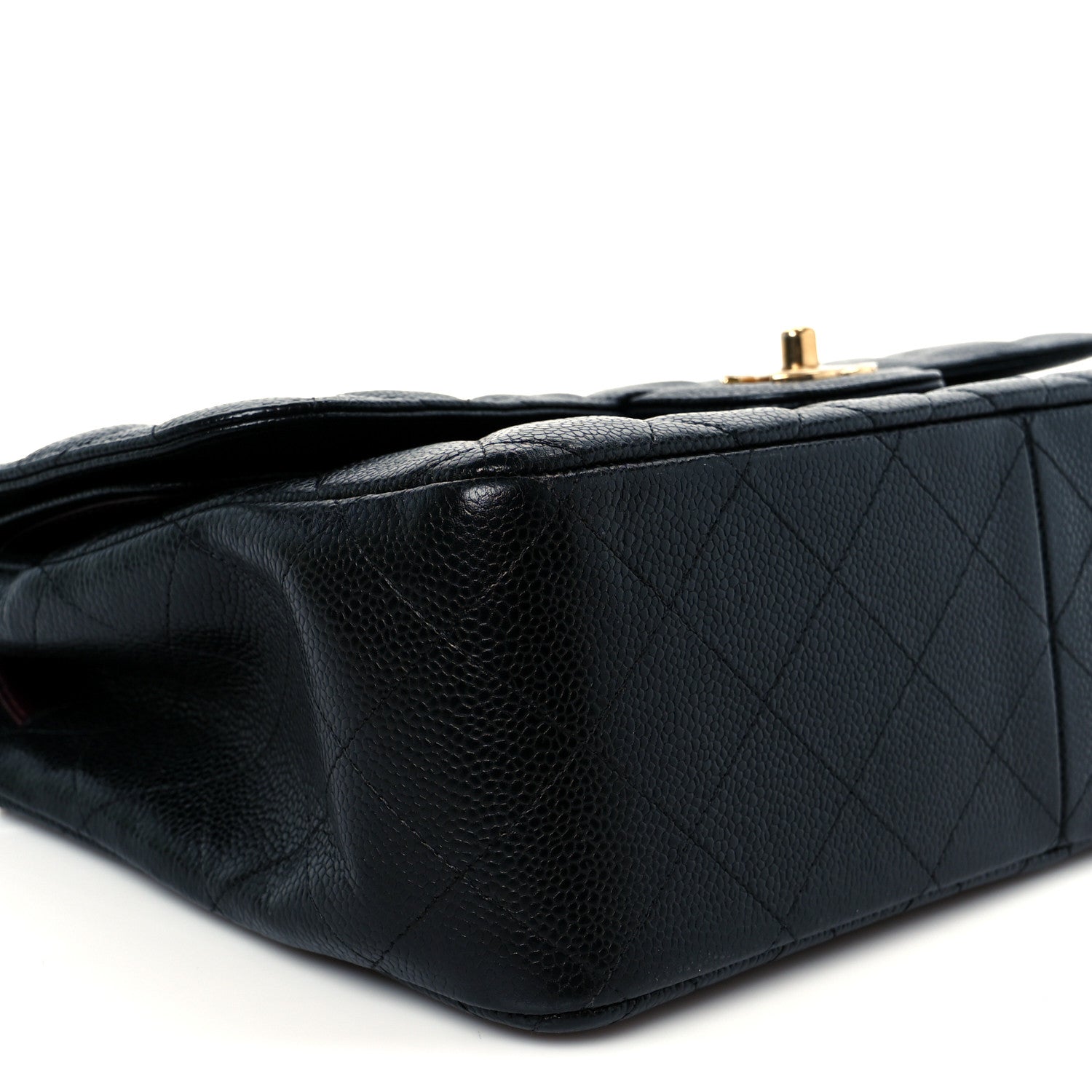 Chanel Caviar Quilted Jumbo Double Flap Black 10 of 11