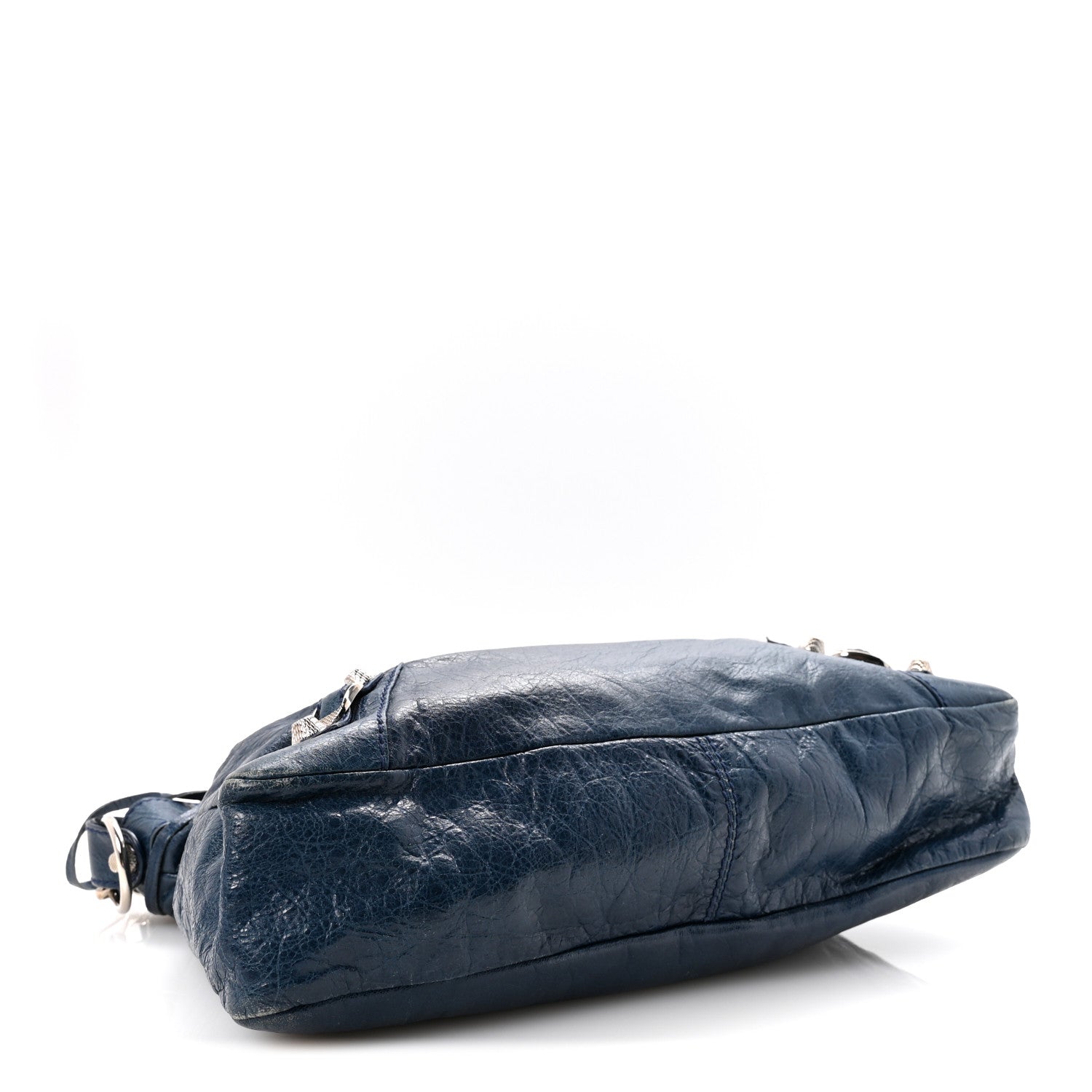 Balenciaga Agneau Giant 12 Silver Hardware Town Bleu Mineral 5 of 17