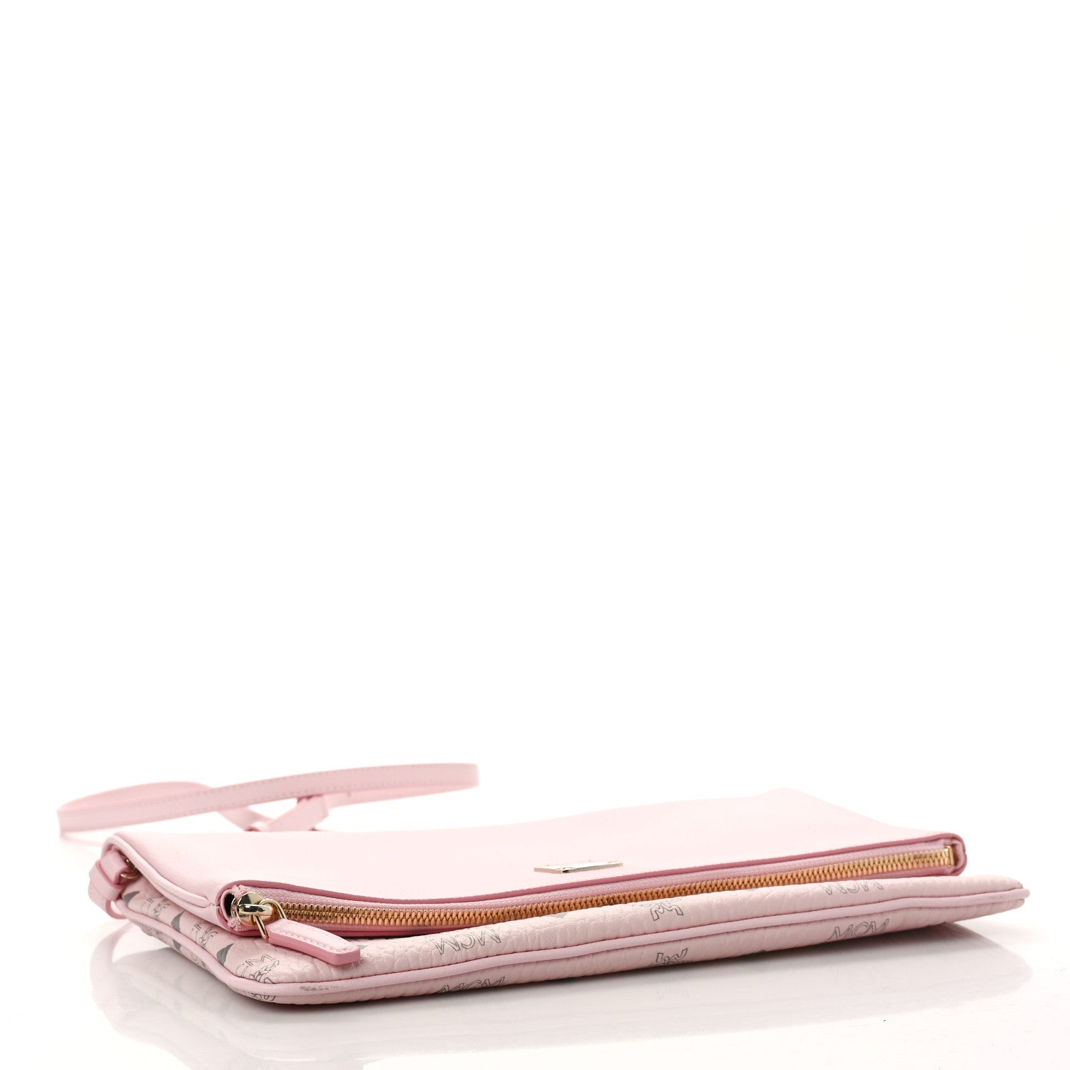 MCM Visetos Corina Crossbody Bag Powder Pink 4 of 8