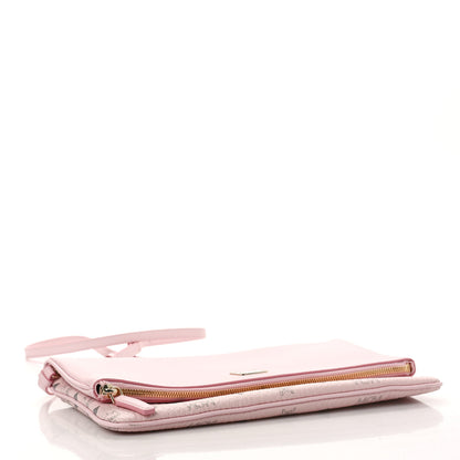 MCM Visetos Corina Crossbody Bag Powder Pink 4 of 8