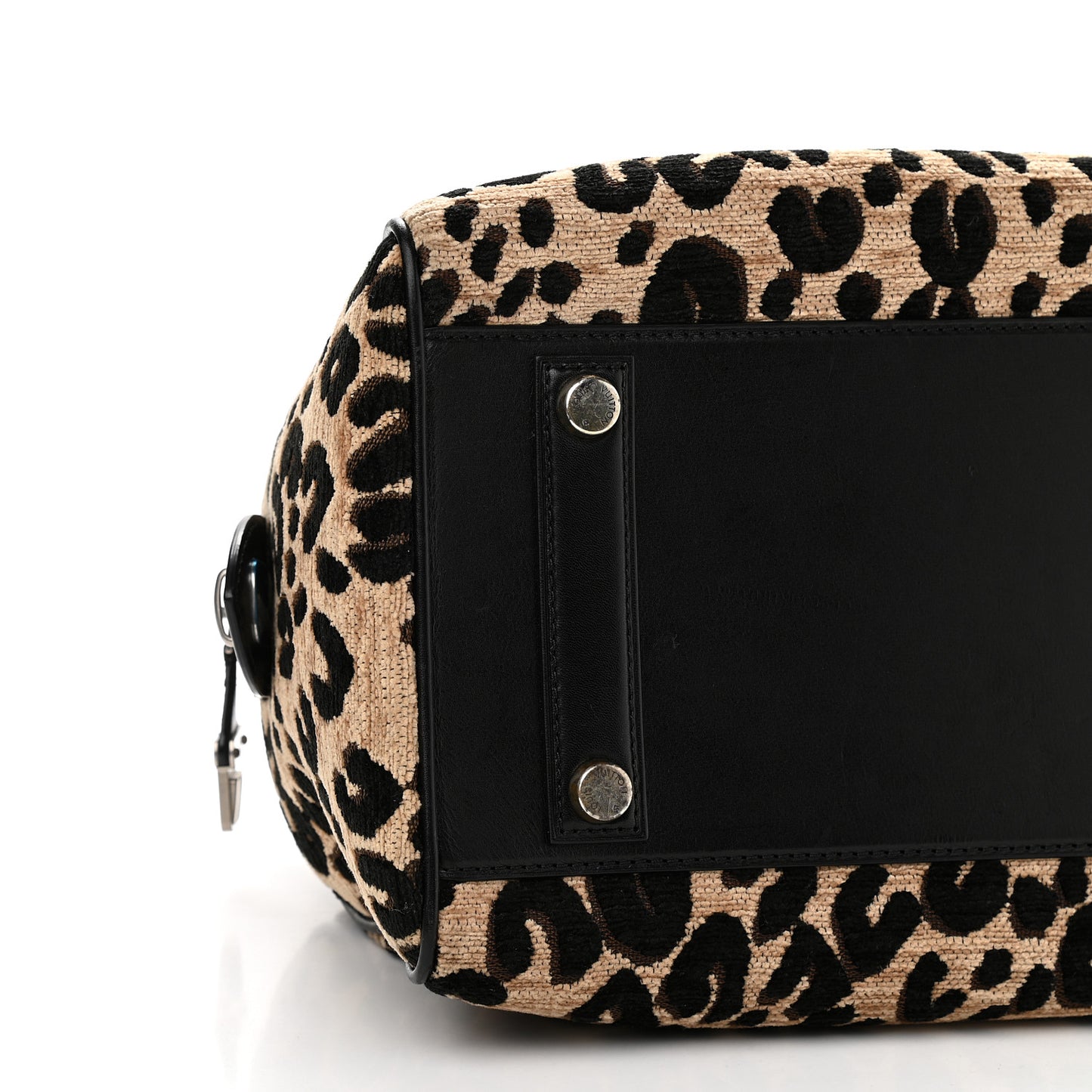 Jacquard Velvet Leopard Print Stephen Sprouse Speedy