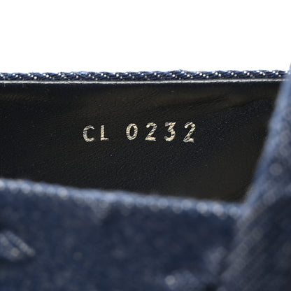 Louis Vuitton LOUIS VUITTON Denim Starboard Espadrille Flats 38.5 Blue 7 of 9