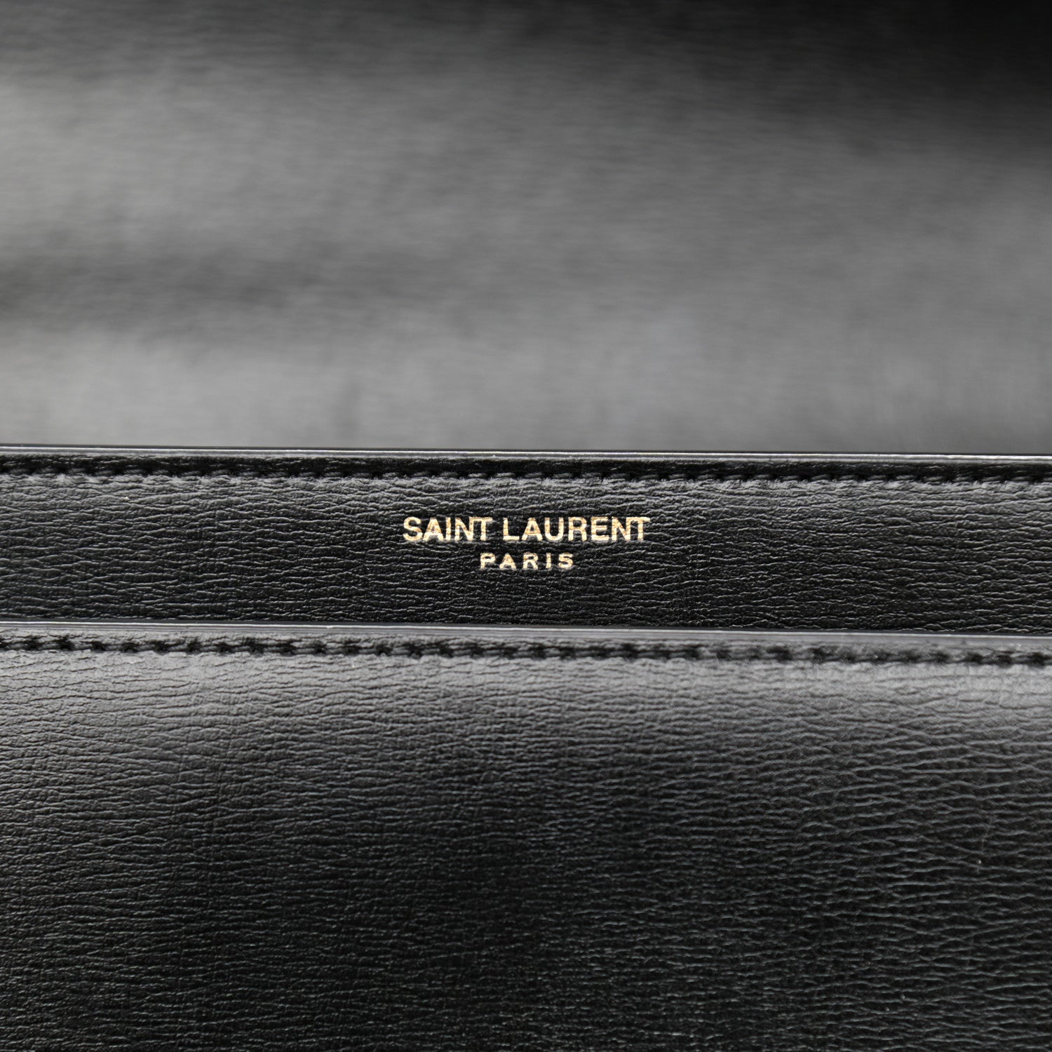 Saint Laurent Calfskin Medium Monogram Sunset Black 6 of 11