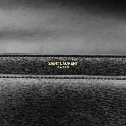 Saint Laurent Calfskin Medium Monogram Sunset Black 6 of 11