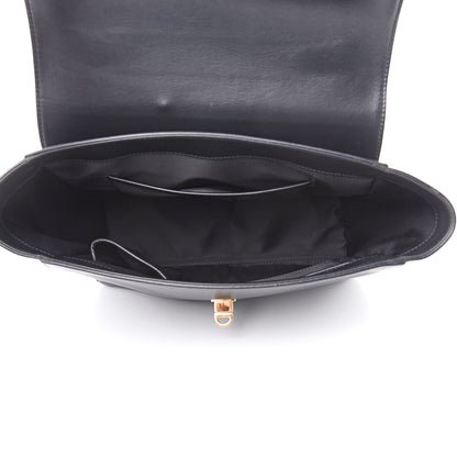 Versace Calfskin Signature Satchel Black 5 of 18