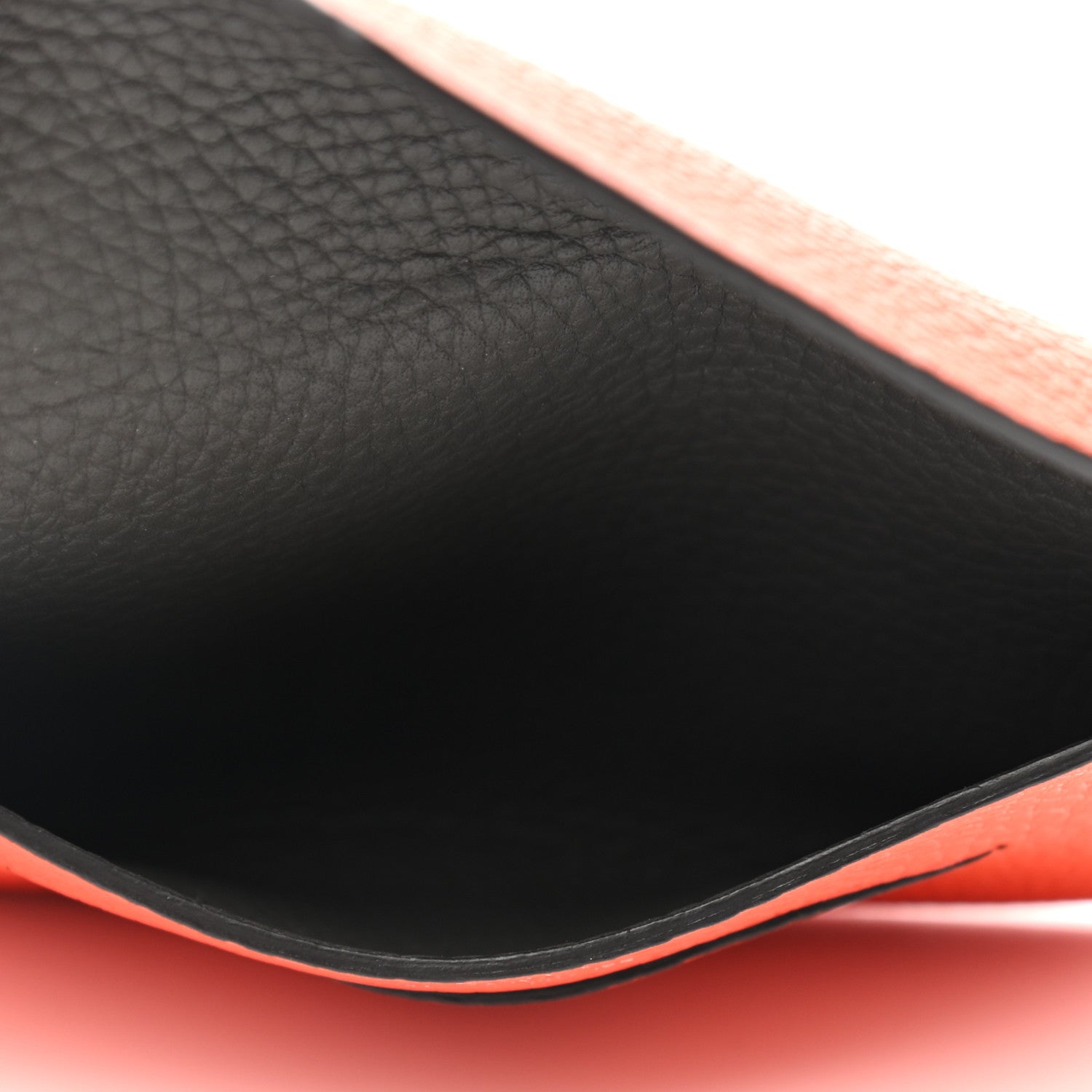 Moynat Taurillon Gex Envelope Passport Holder Capucine 5 of 7