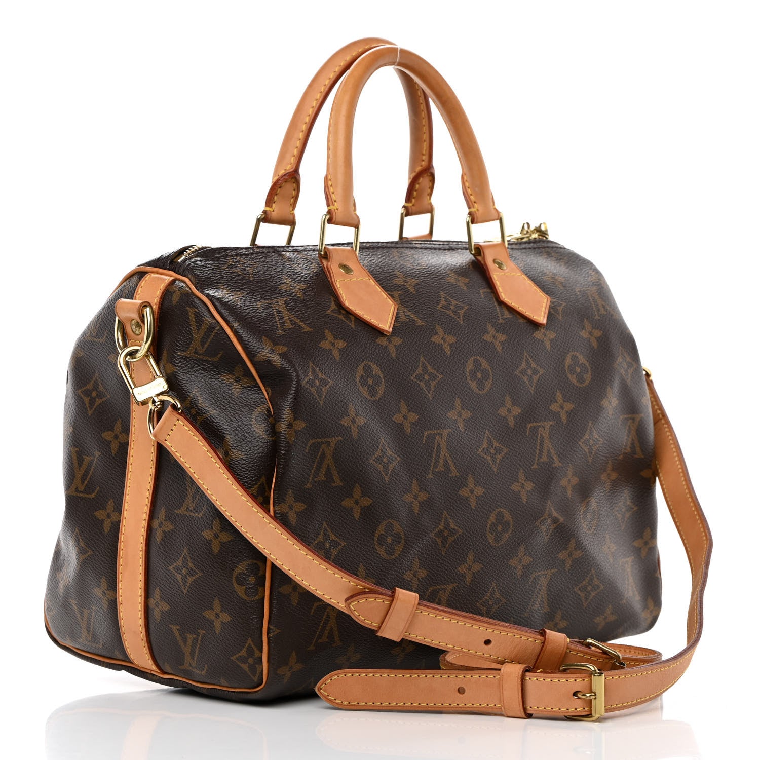 Louis Vuitton Monogram Speedy Bandouliere 30 3 of 19