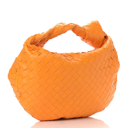 Bottega Veneta Nappa Intrecciato Teen Jodie Hobo Orange 3 of 9