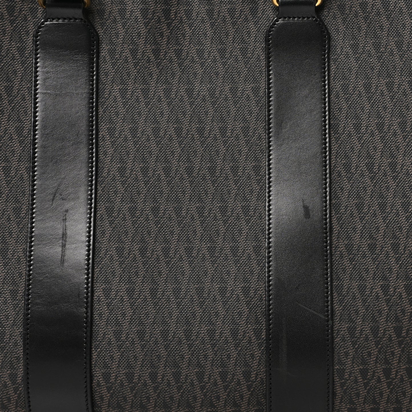 Toile Classic Monogram Rodeo Briefcase Black