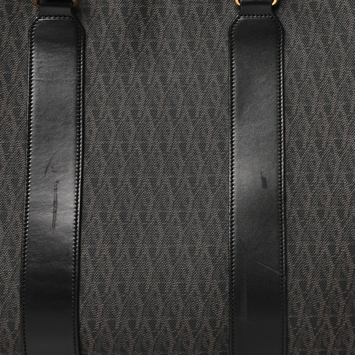 Saint Laurent Toile Classic Monogram Rodeo Briefcase Black 12 of 14