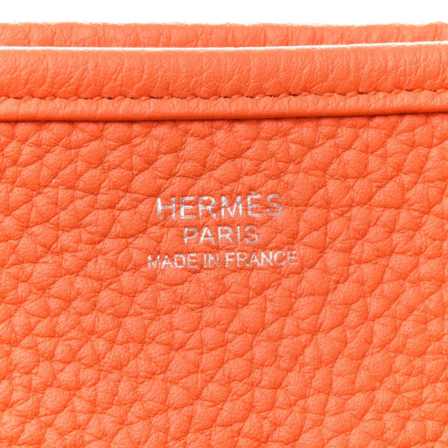 Hermes Taurillon Clemence Evelyne III PM Feu 10 of 27