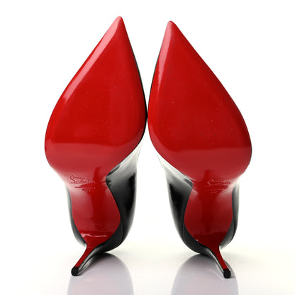 Christian Louboutin Patent Pigalle Follies 100 Pumps 40 Black 5 of 8