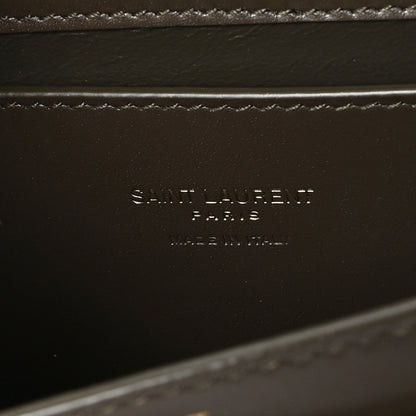 Saint Laurent Box Calfskin Mini Voltaire Shoulder Bag Deep Musk 6 of 10