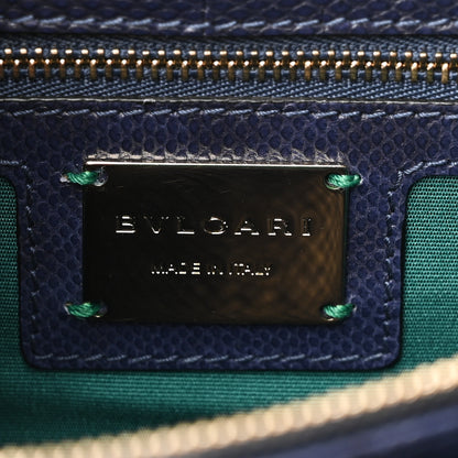 Bulgari Karung Serpenti Forever Crossbody Navy Blue 6 of 9