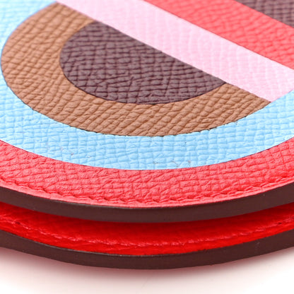 Hermes Epsom In-The-Loop-To-Go Pochette Multicolore Rouge de Coeur 9 of 11