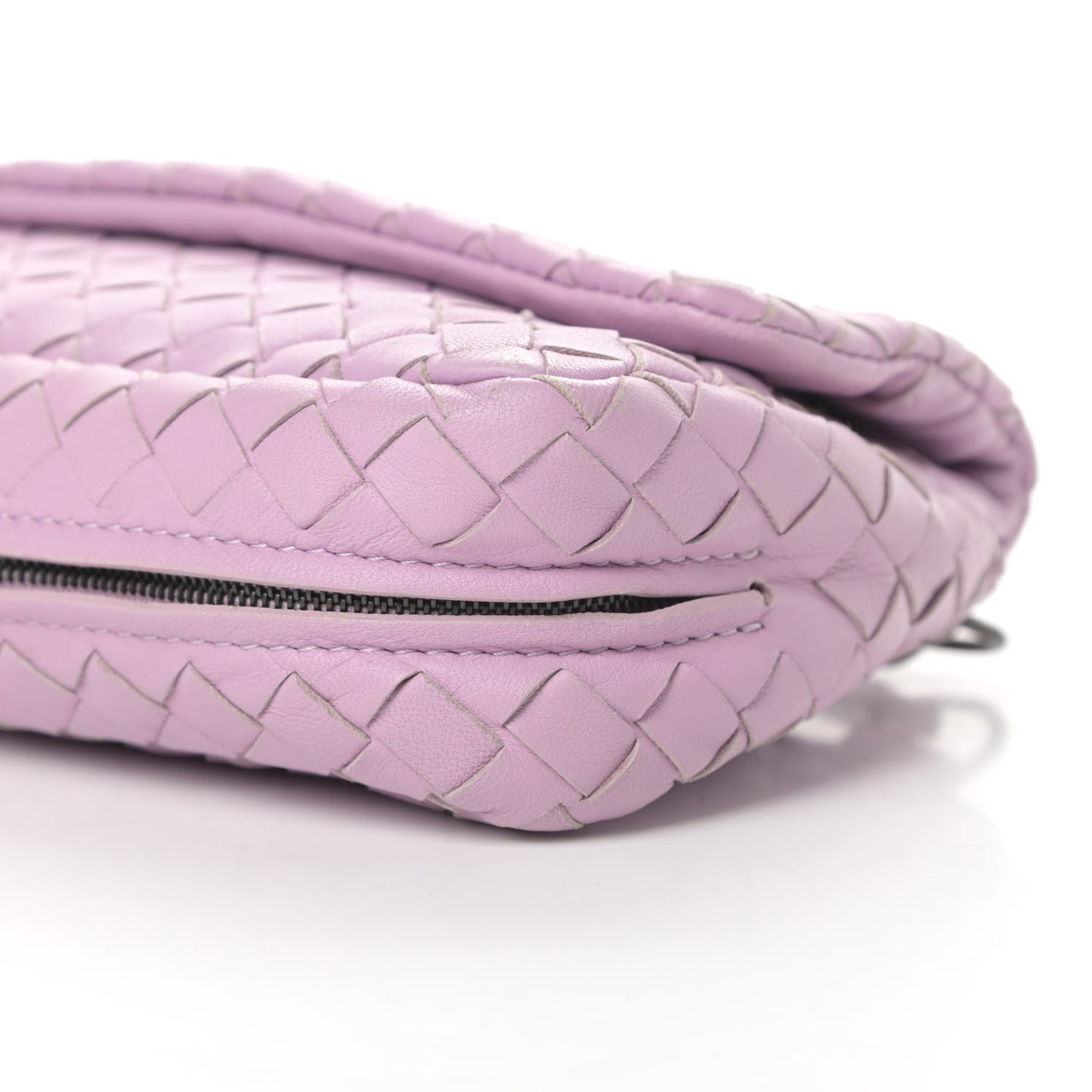 Nappa Intrecciato Mini Chain Messenger Parme