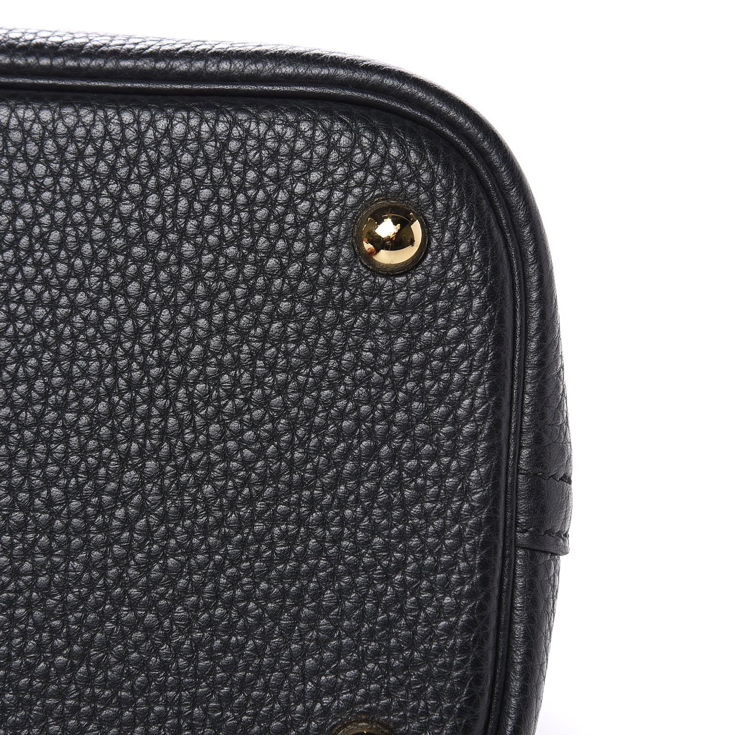 Hermes Taurillon Clemence Bolide 35 Black 10 of 11