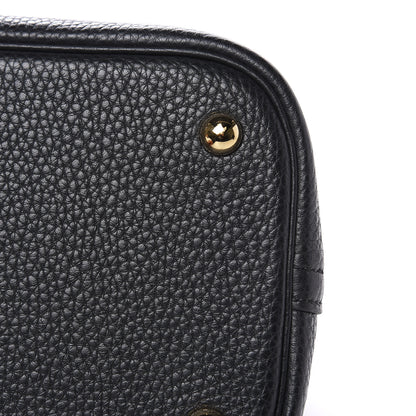 Hermes Taurillon Clemence Bolide 35 Black 10 of 11