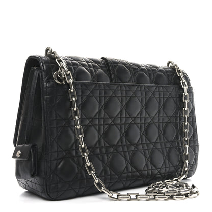 Christian Dior Lambskin Cannage Large Miss Dior Flap Black 3 of 9