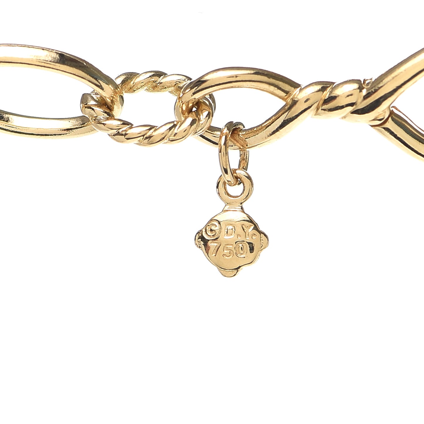 18K Yellow Gold Medium Continuance Chain Necklace