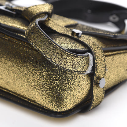 Jimmy Choo Metallic Goatskin Lexie S Crossbody Gold 8 of 9