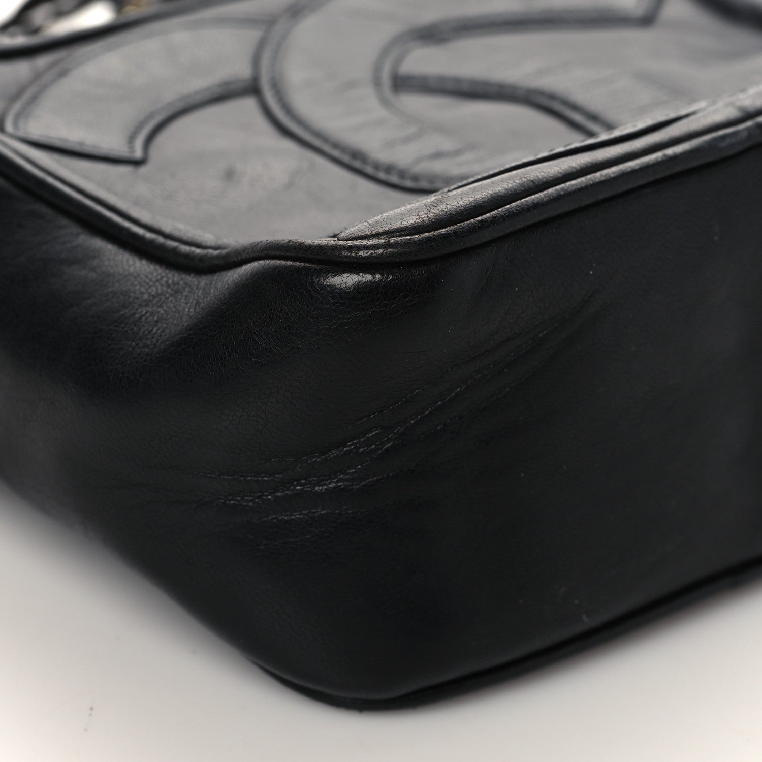 Chanel Lambskin CC Tassel Camera Case Black 9 of 11
