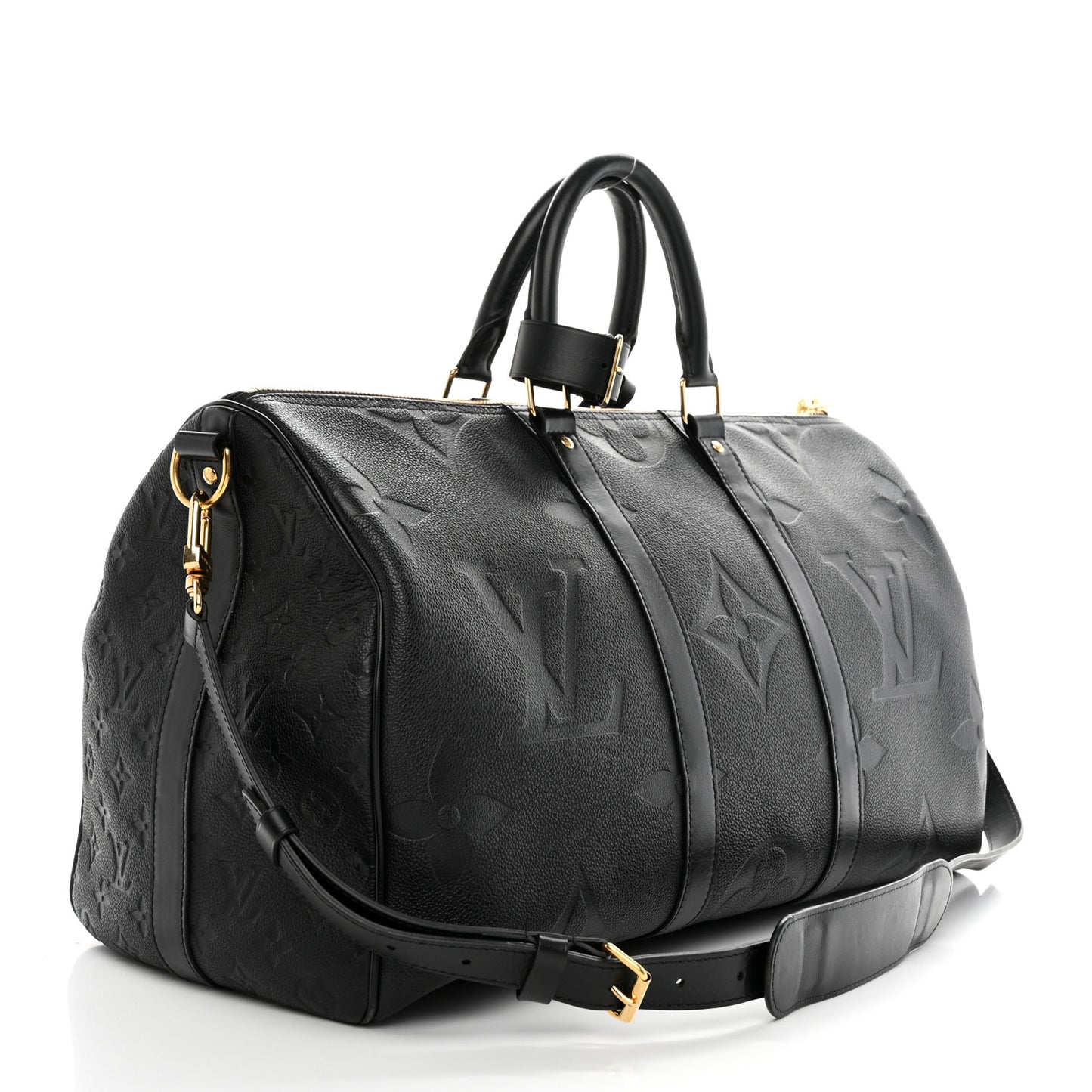 Empreinte Monogram Giant Keepall Bandouliere 45 Black