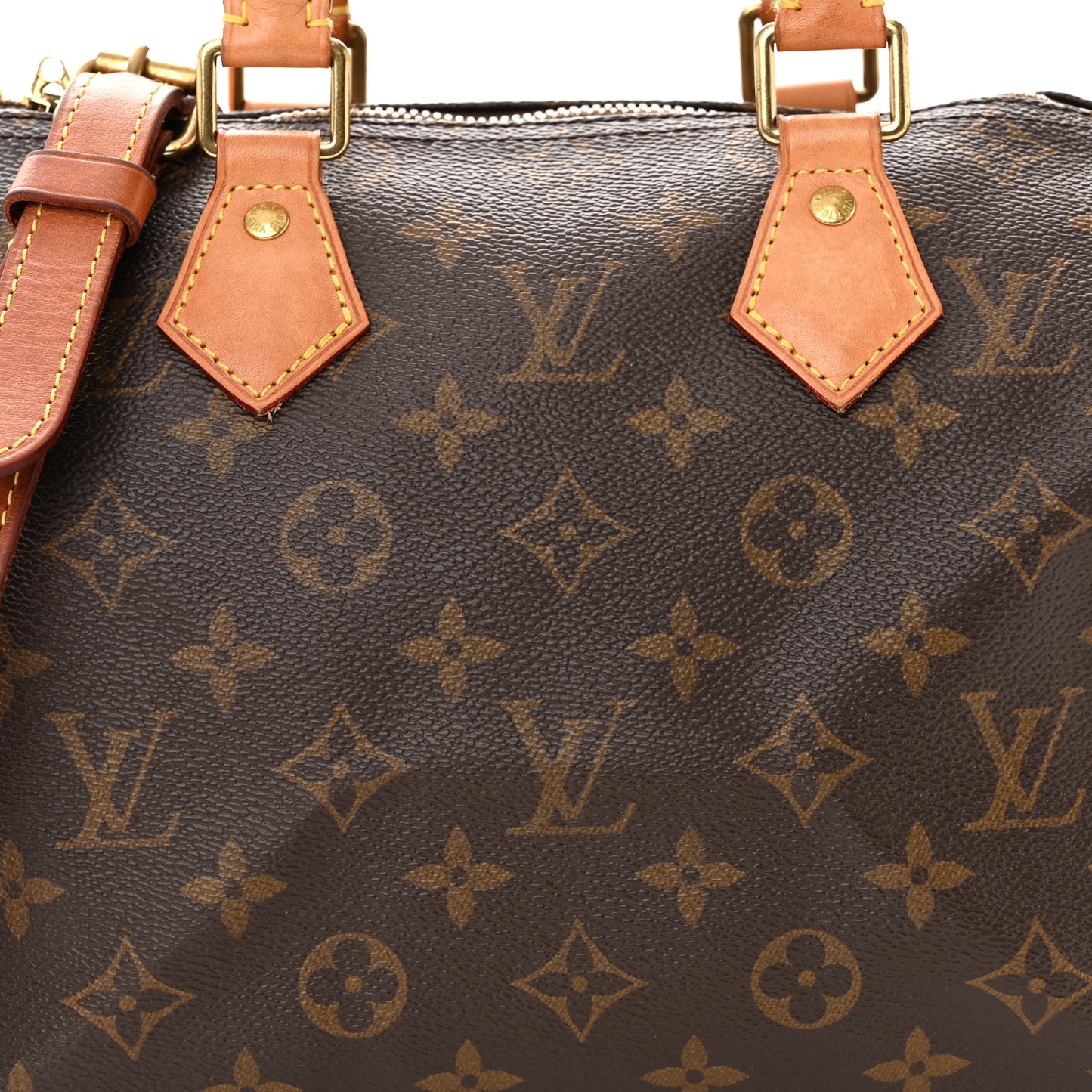 LOUIS VUITTON Monogram Speedy Bandouliere 25