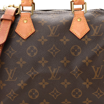 Louis Vuitton LOUIS VUITTON Monogram Speedy Bandouliere 25 6 of 8