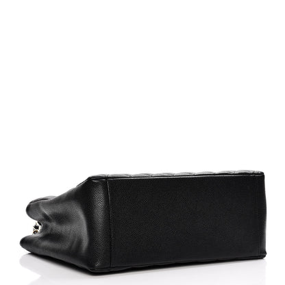 Chanel Caviar Quilted Grand Shopping Tote GST Black 4 of 10