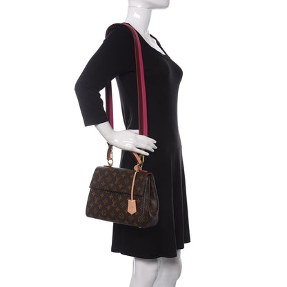 Louis Vuitton Monogram Cluny BB Bordeaux Fuchsia 2 of 13