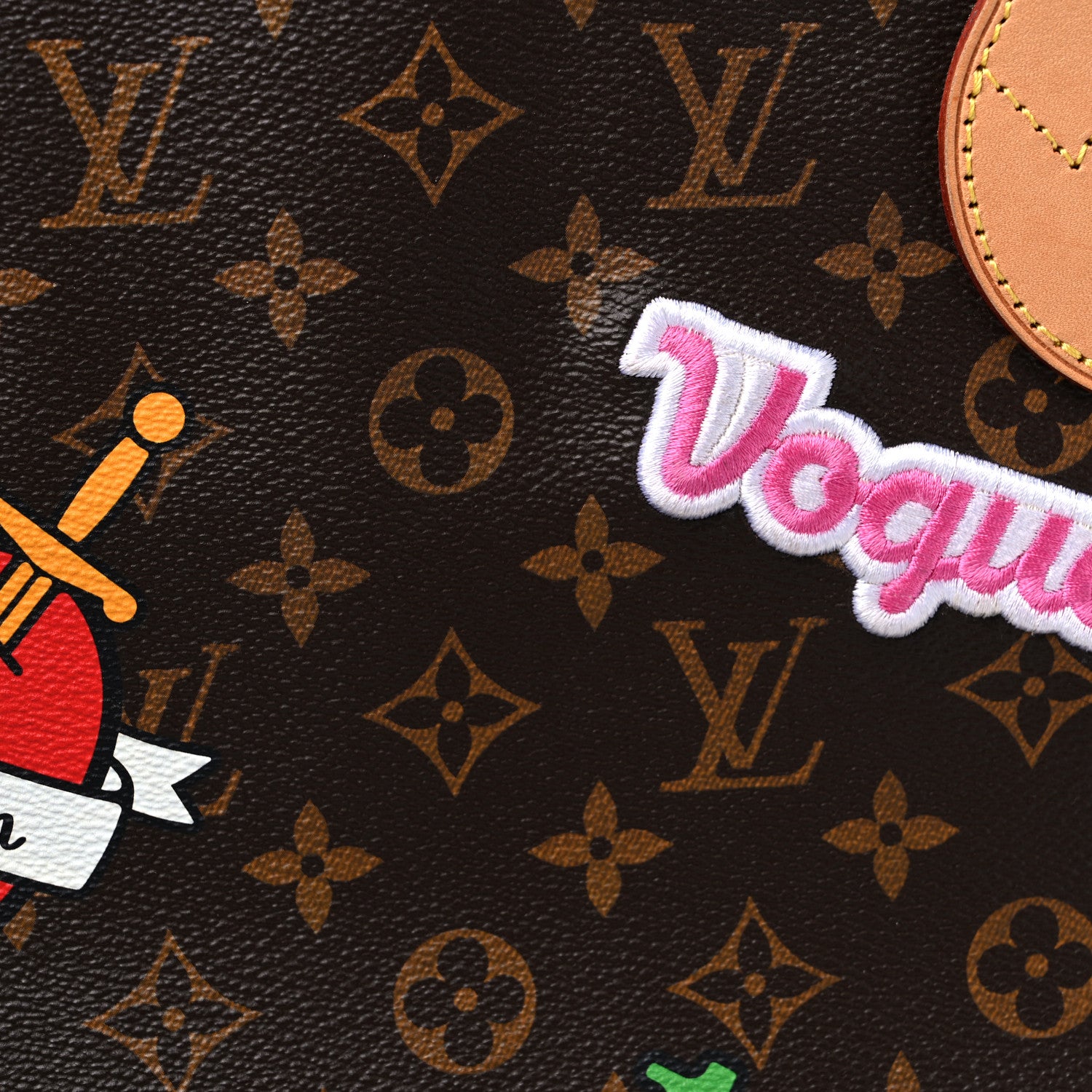 Louis Vuitton Monogram Travel Stickers Neverfull MM 12 of 16