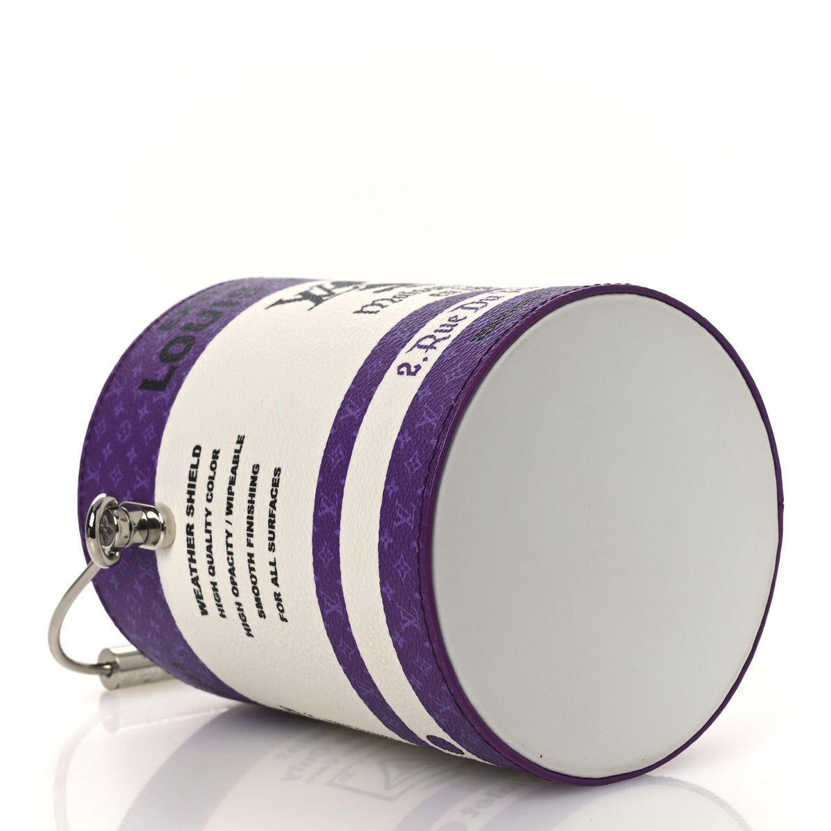 Monogram LV Paint Can Purple
