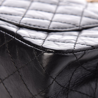 Chanel Aged Calfskin Quilted 2.55 Reissue 225 Flap Black 19 of 20