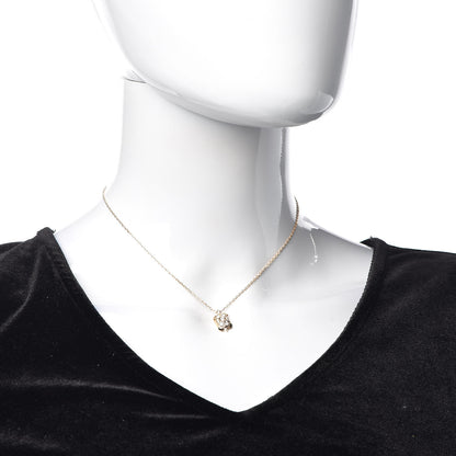 Cartier 18K Pink Gold Diamond Torute Pendant Necklace 3 of 7